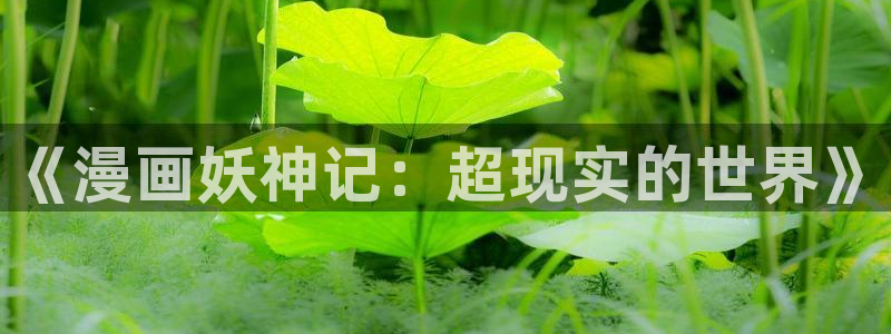 汗汗漫画首页官网：《漫画妖神记：超现实的世界》